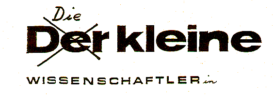 Die Kleine WissenschaftlerIn